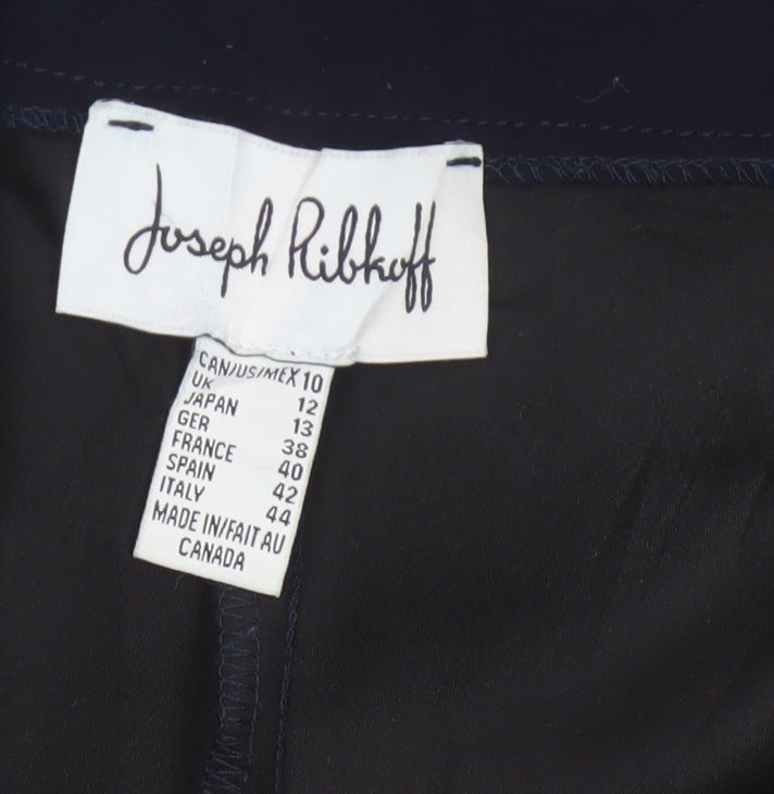 Joseph Ribkoff Women’s Black UK 10 High Rise Tapered Trousers