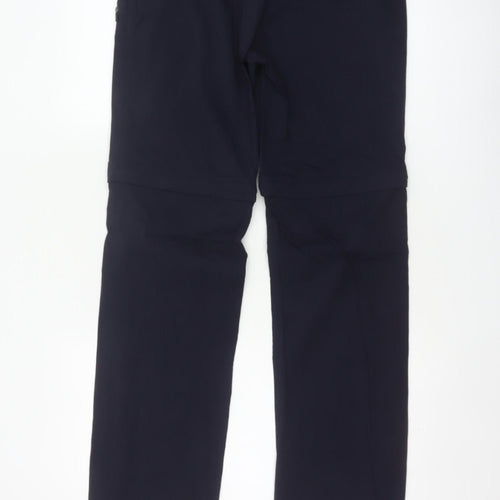 Craghoppers Women’s Navy UK 10R Convertible Zip-Off Walking Trousers