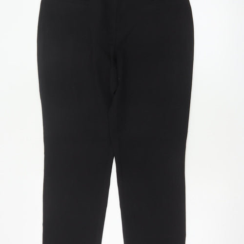 Wallis Women’s Black Petite UK 12 Tailored Straight Leg Trousers