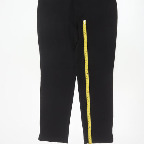 Wallis Women’s Black Petite UK 12 Tailored Straight Leg Trousers
