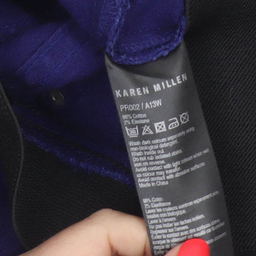 Karen Millen Women’s Blue UK 8 High Rise Skinny Stretch Jeans