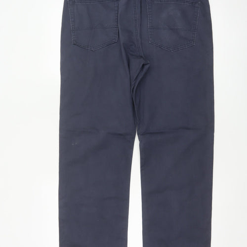Kirkland Signature Men’s Navy 34x30 Straight 5-Pocket Trousers