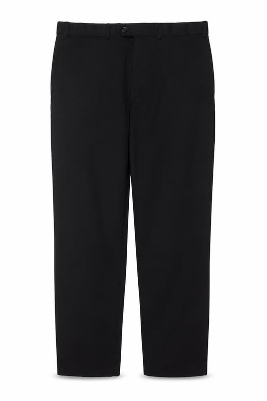 Marks and Spencer Men Black 36in Wool Tailoring Performance Dress Trousers
