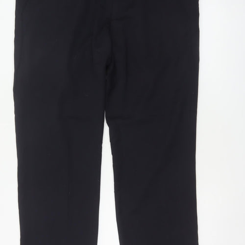 Marks & Spencer Men’s Black 38in Regular Fit Dress Trousers 29in Leg