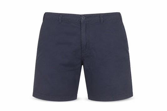 Weird Fish Men's Blue Size 40 Chino Shorts Organic Cotton