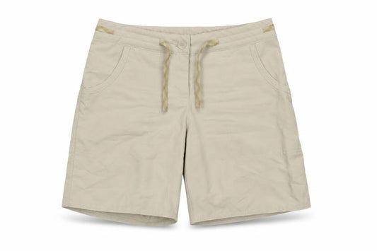 Quechua Women’s Beige Hiking Shorts UK 8 EU 36 Lightweight Drawstring