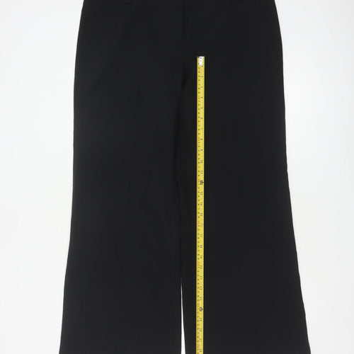 Dunnes Women’s Black UK 14 Bootcut Dress Trousers Workwear
