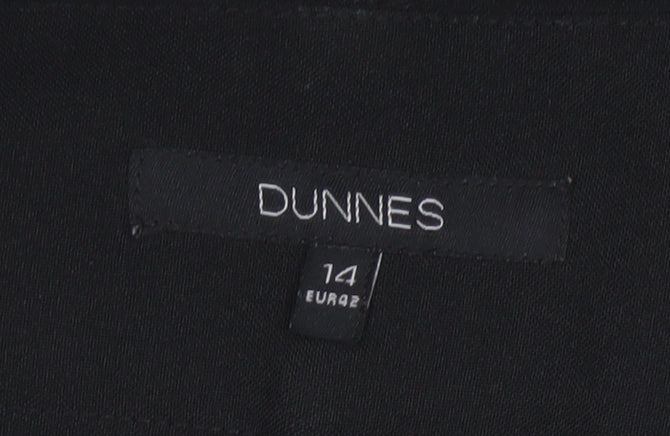 Dunnes Women’s Black UK 14 Bootcut Dress Trousers Workwear