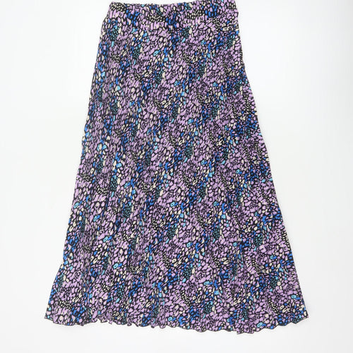 M&S Women’s Multicoloured UK 8 Animal Print Maxi Flare Skirt