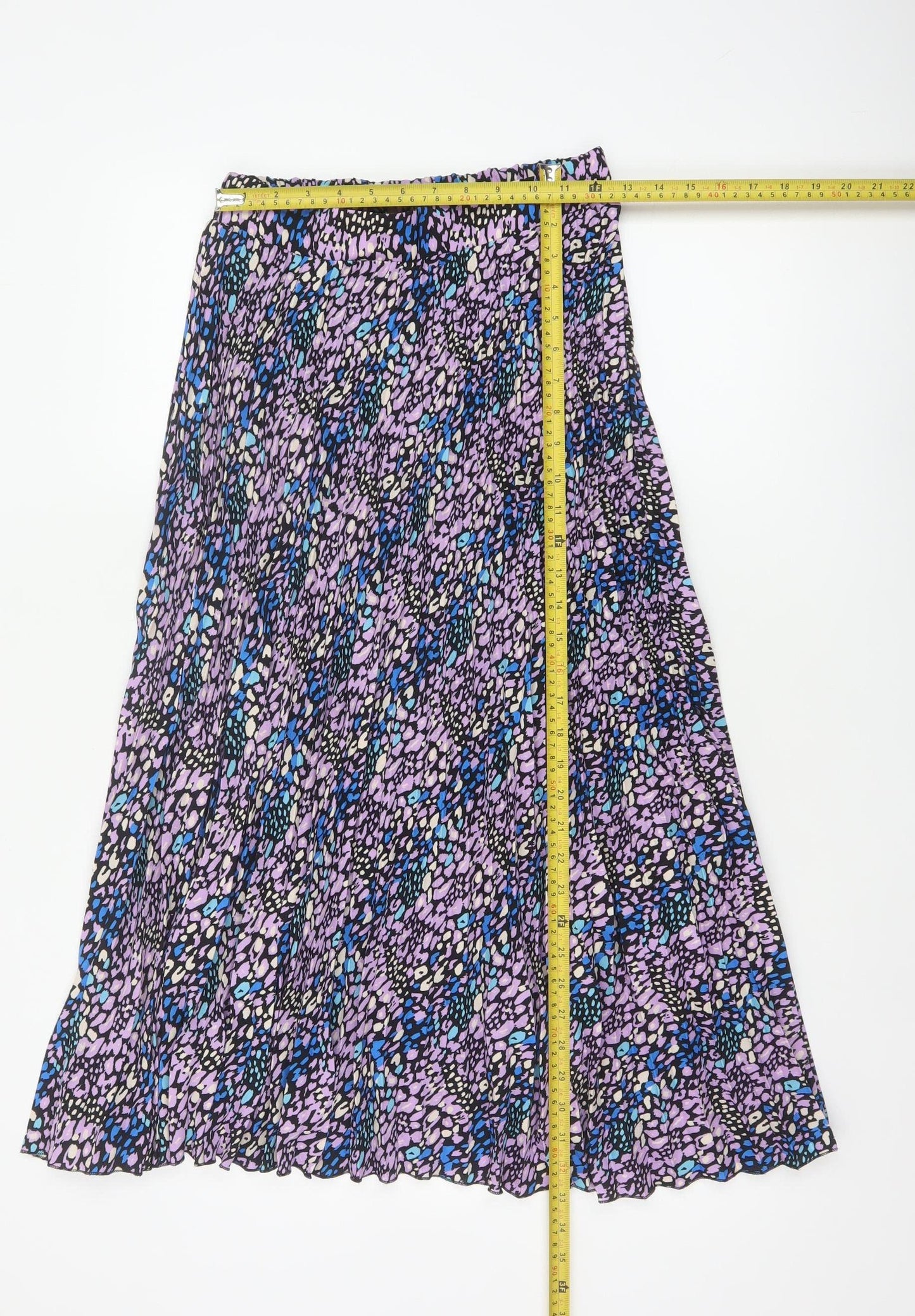 M&S Women’s Multicoloured UK 8 Animal Print Maxi Flare Skirt
