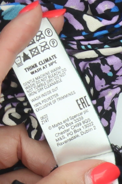 M&S Women’s Multicoloured UK 8 Animal Print Maxi Flare Skirt