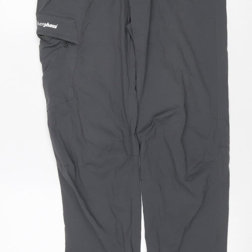 Berghaus Men’s Grey Stretch Outdoor Trousers UK 30 L32 Regular