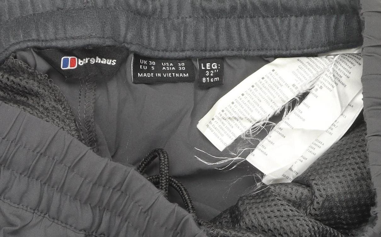 Berghaus Men’s Grey Stretch Outdoor Trousers UK 30 L32 Regular