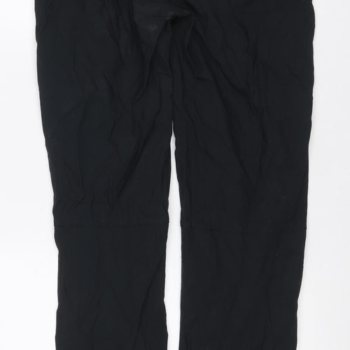 Berghaus Men's Black 34W 34L Waterproof Rain Trousers Zip Pockets