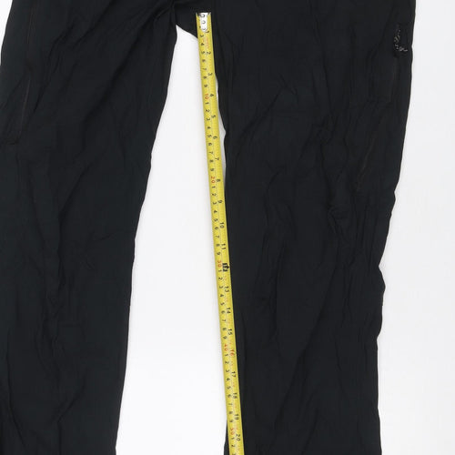 Berghaus Men's Black 34W 34L Waterproof Rain Trousers Zip Pockets