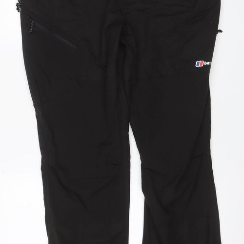 Berghaus Men's Black M Snow Pants 32in Leg Water Resistant Trousers