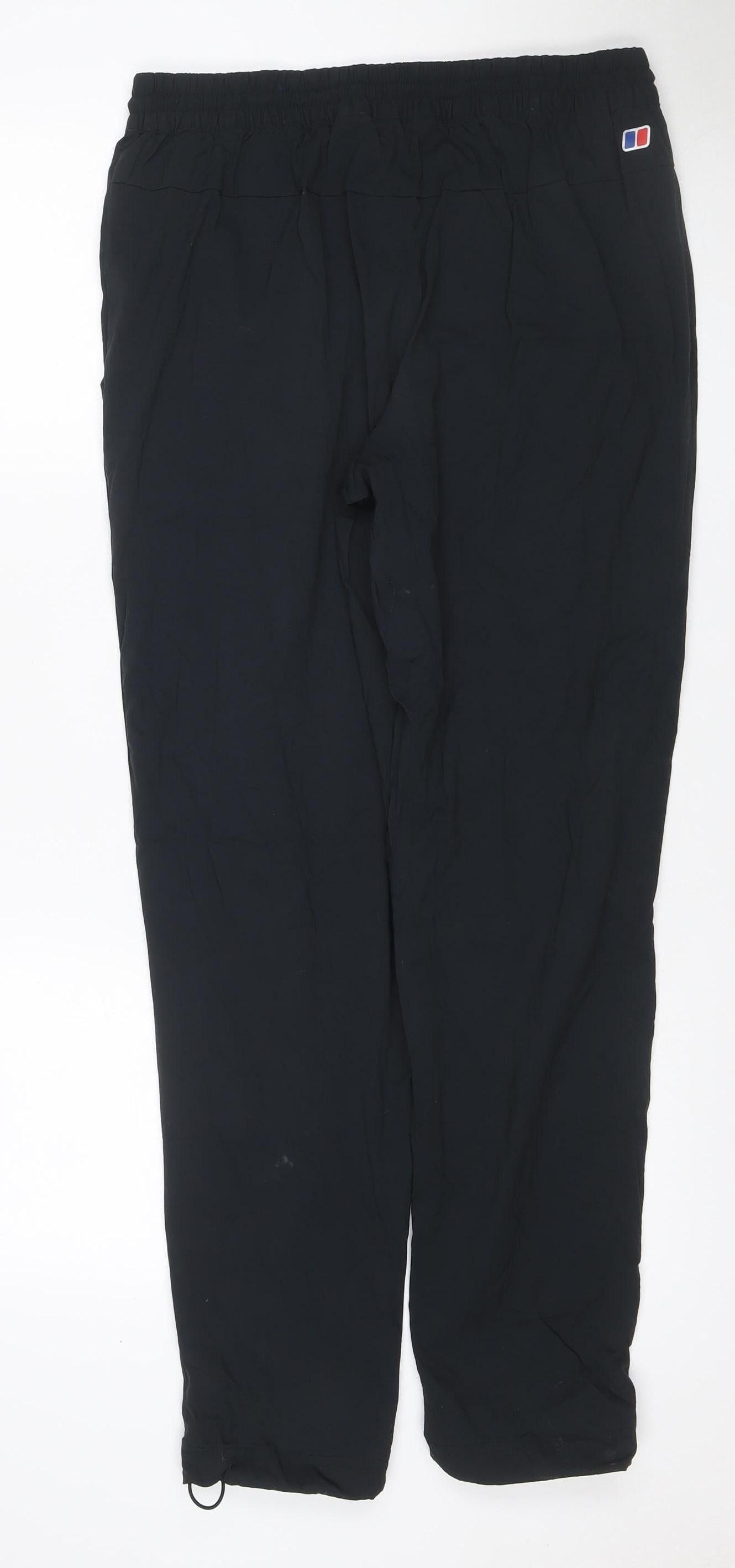 Berghaus Women's Black L Lightweight Drawstring Outdoor Trousers