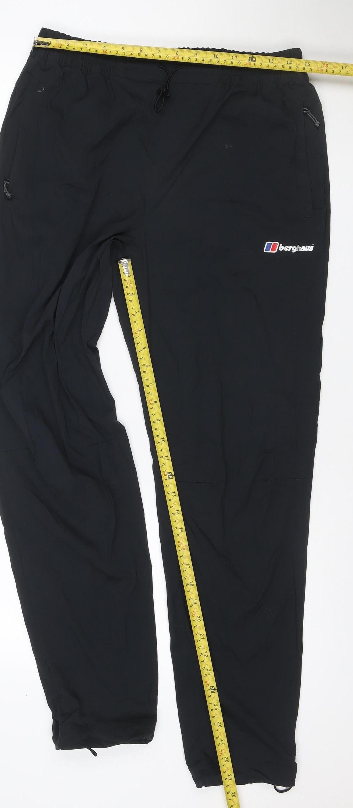 Berghaus Women's Black L Lightweight Drawstring Outdoor Trousers