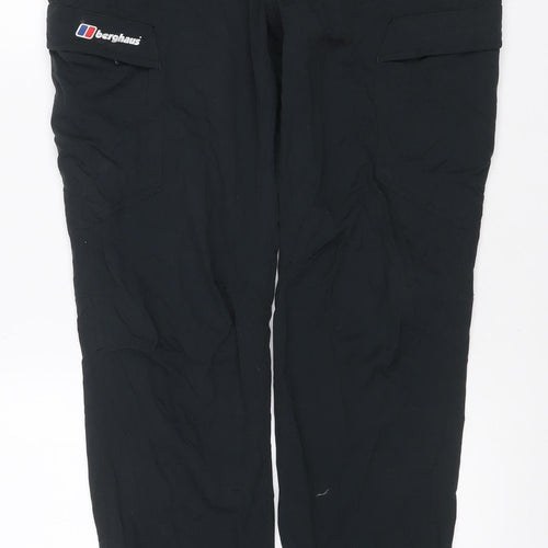 Berghaus Men’s Black Hiking Trousers L 34in Waist 32in Leg