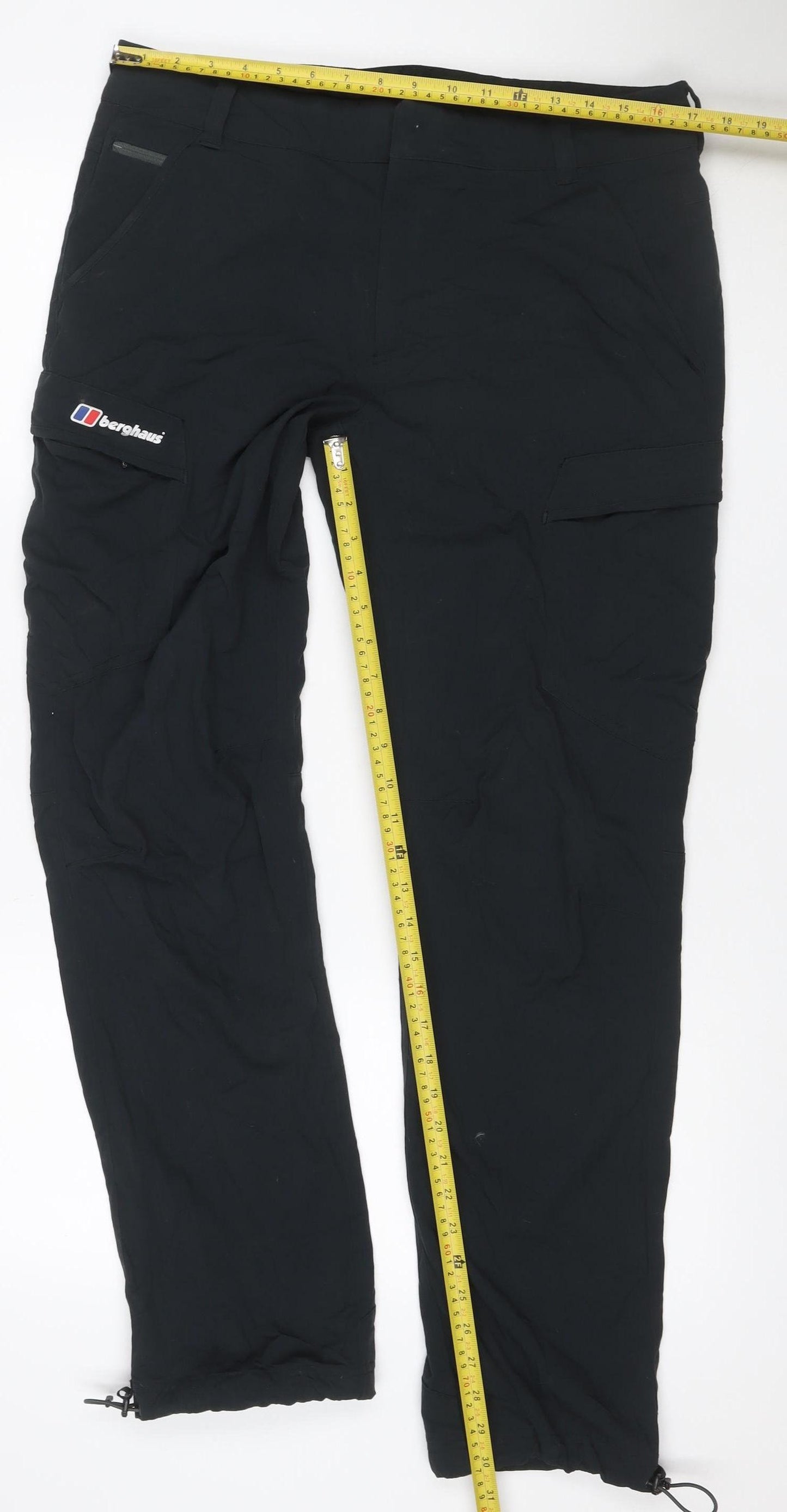Berghaus Men’s Black Hiking Trousers L 34in Waist 32in Leg
