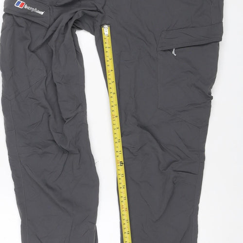 Berghaus Men’s Grey Pants UK 34 W34 L32 Water Resistant