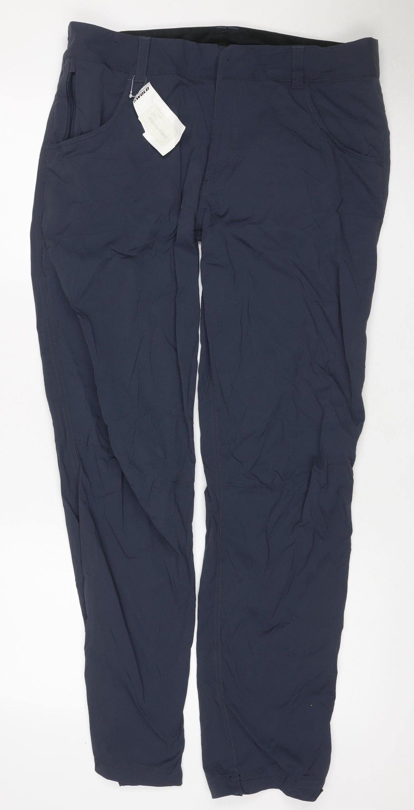 Berghaus Men’s Navy Hiking Trousers 34W 32L Stretch Zip Pockets
