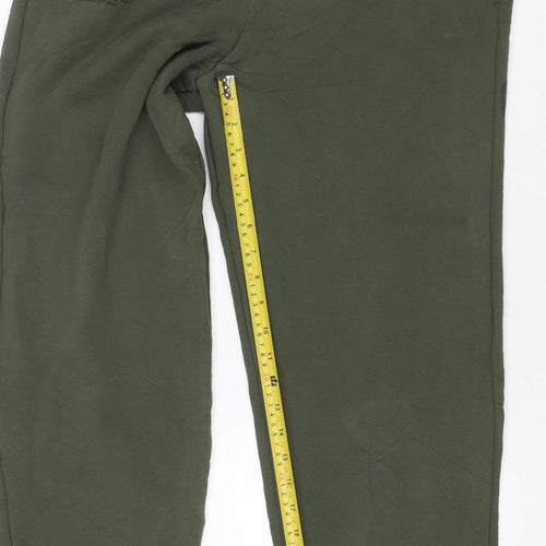 Pangaia Women Green L Organic Cotton Sweatpants Jogger Elastic Waist