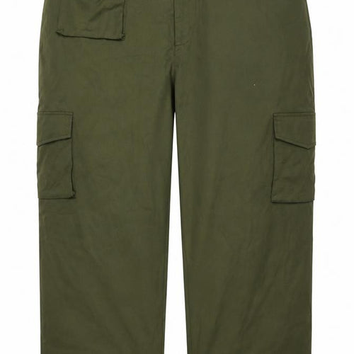 PrettyLittleThing Women’s Khaki Green UK 22 Cargo Straight Leg Trousers