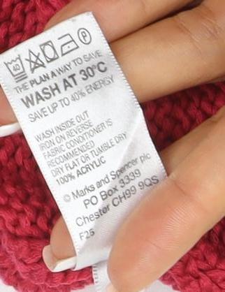 Marks and Spencer Women Red UK 12 Open Cable Knit Cotton Cardigan