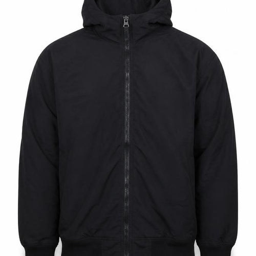 Dickies Men’s Black XL Hooded Padded Full Zip Workwear Jacket
