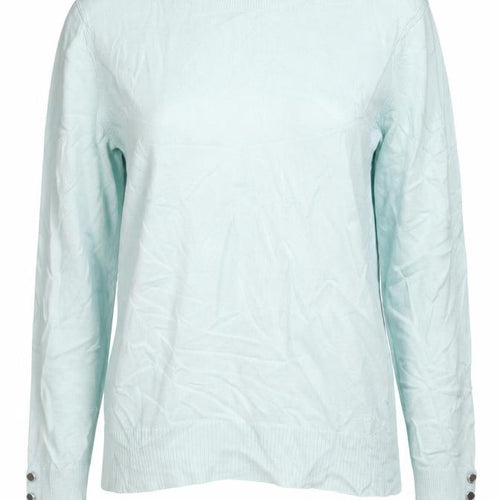 River Island Women Blue Size 10 Lightweight Knit Crew Neck Jumper