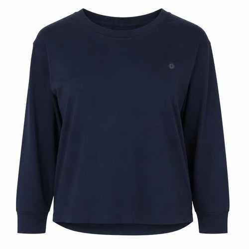 Gym+Coffee Women’s Navy M Basic Long Sleeve Gym Training T-Shirt