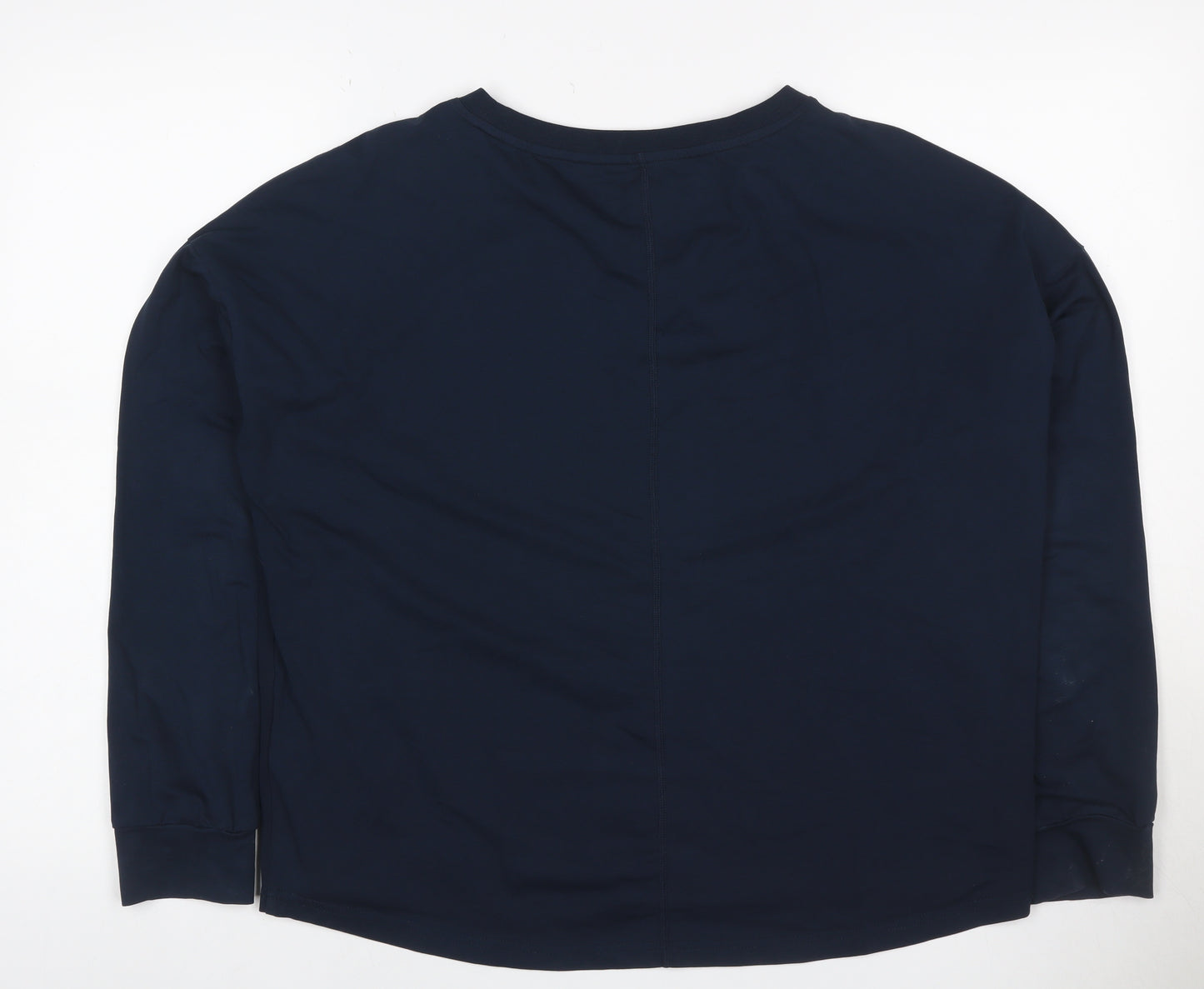 Gym+Coffee Women’s Navy M Basic Long Sleeve Gym Training T-Shirt