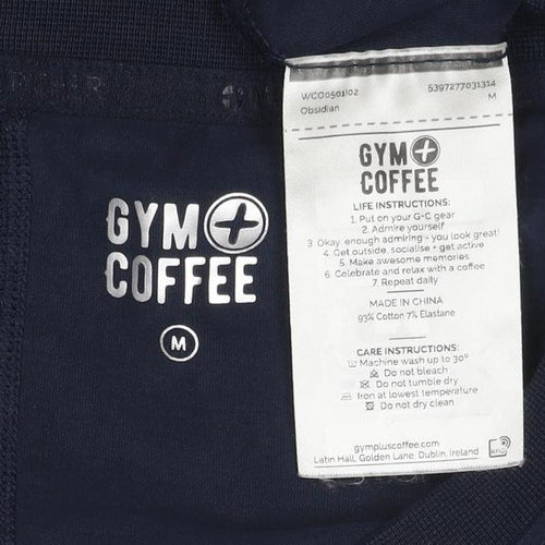 Gym+Coffee Women’s Navy M Basic Long Sleeve Gym Training T-Shirt