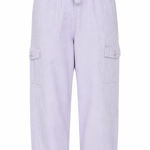 M&S Collection Women’s Lilac Purple Size 10 Lightweight Cargo Trousers