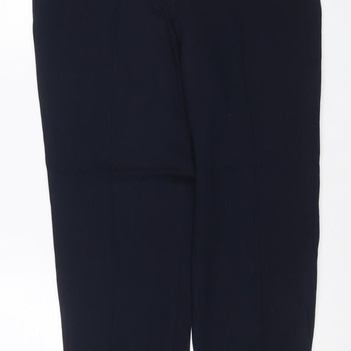 Marks & Spencer Women’s Black Size 12 Short Straight Leg Trousers