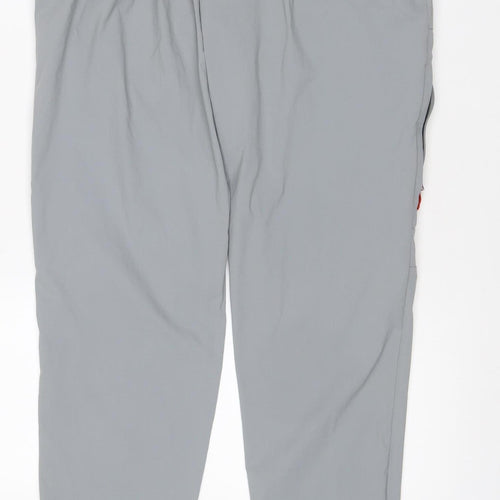 Berghaus Men’s Grey L Outdoor Trousers Elastic Waist Zip Pockets