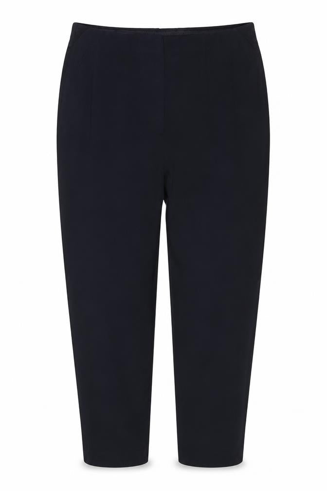 M&S Women’s Blue Size 14 Wide Leg Stretch Smart Trousers