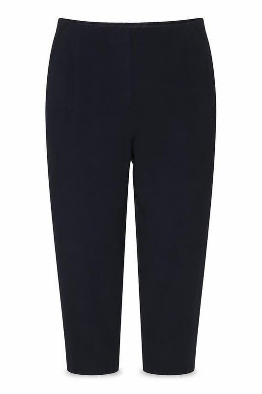 M&S Women’s Blue Size 14 Wide Leg Stretch Smart Trousers