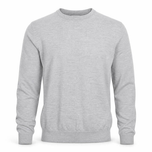 Reiss Men’s Grey Wool Crew Neck Knit Pullover Jumper Size M