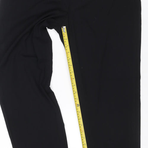 Marks & Spencer Women’s Black UK 16 Regular Straight Leg Trousers NWT