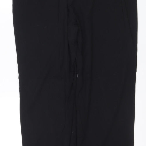 Marks & Spencer Women’s Black UK 16 Regular Straight Leg Trousers NWT