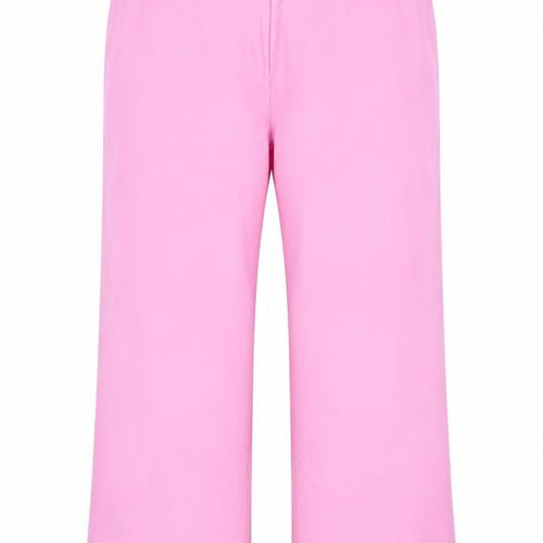 M&S Women’s Pink Size 20 Regular Wide Leg Tailored Trousers