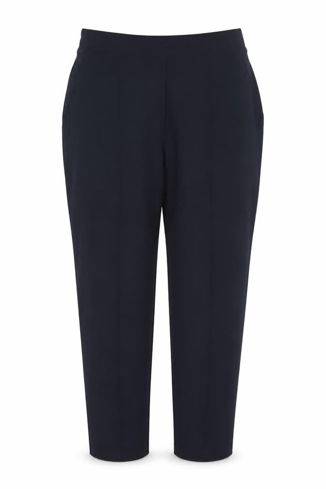 Marks and Spencer Women's Blue UK 12 Wide Leg Tailored Trousers