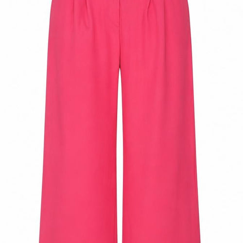 Marks and Spencer Women’s Pink Size 12 Long Wide-Leg Trousers