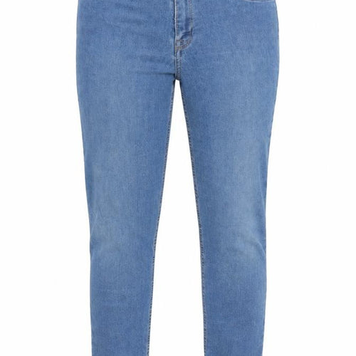 H&M Women Blue UK 14 Skinny Ankle Mid Rise Stretch Jeans