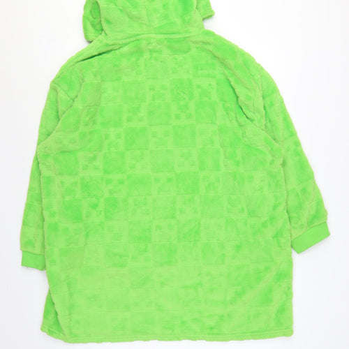 Minecraft Men’s Green L/XL Hooded Fleece Pyjama Top Primark