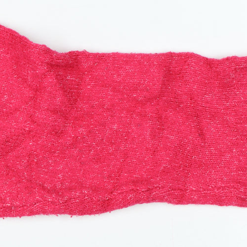 Marks and Spencer Women Red XL Crew Neck Knit Pullover Jumper