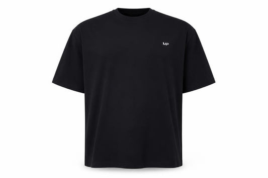 MP Men's Black 3XL Logo Crew Neck Short Sleeve Cotton T-Shirt
