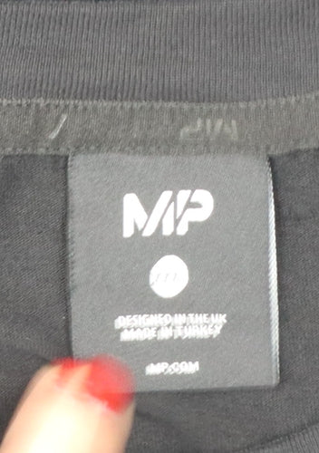 MP Men's Black 3XL Logo Crew Neck Short Sleeve Cotton T-Shirt